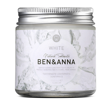 BEN&ANNA NATURAL TOOTHPASTE WHITE 100 ML - famajoy.it