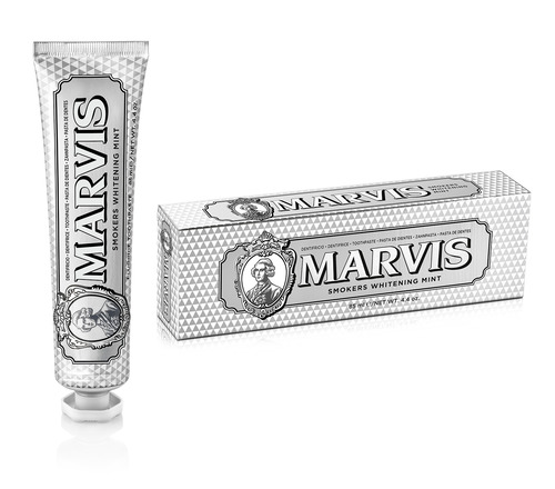 MARVIS SMOKERS WHITENING MINT DENTIFRICIO 85 ML - famajoy.it