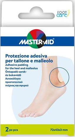 PROTEZIONE TALLONE/MALLEOLO MASTER-AID FOOTCARE 2 PEZZI A7 - famajoy.it