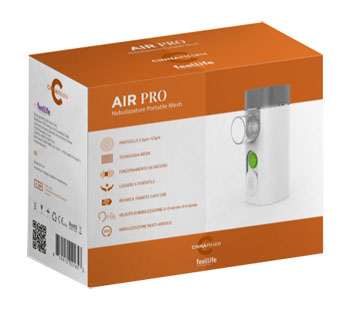 AIR PRO NEBULIZZATORE PORTATILE MESH - famajoy.it