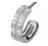 ORECCHINI POST FORATURA CRYSTAL EAR CUFF BJT993 - famajoy.it
