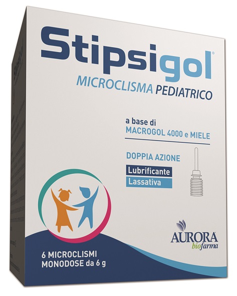 STIPSIGOL MICROCLISMA PEDIATRICO 6 X 6 G - famajoy.it