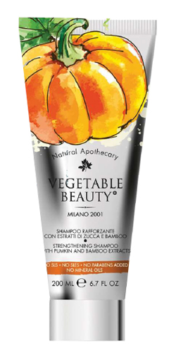 VEGETABLE BEAUTY SHAMPOO RINFORZANTE ZUCCA BAMBOO 200 ML - famajoy.it