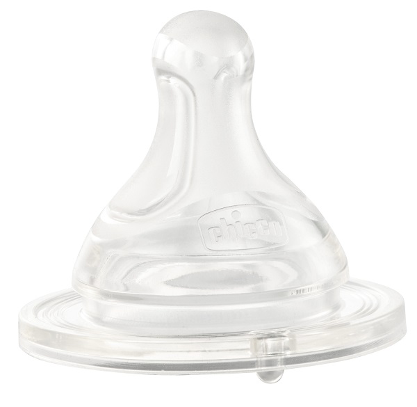 CHICCO TETTARELLA PERFECT 5 0M IN SILICONE 1 FORO 2 PEZZI - famajoy.it