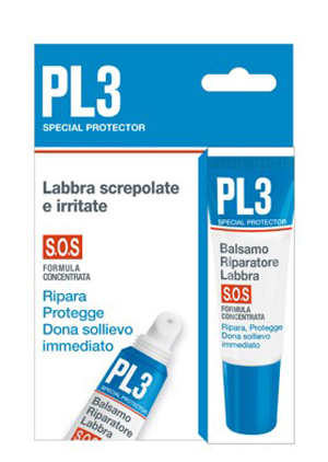 PL3 BALSAMO RIPARATORE LABBRA SOS CON ASTUCCIO 7,5 ML - famajoy.it