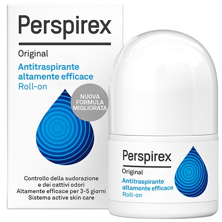 PERSPIREX ORIGINAL ANTITRASPIRANTE ROLL-ON DEODORANTE NUOVA FORMULA 20 ML - famajoy.it