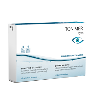 TONIMER EYES SALVIETTINE OFTALMICHE 16 PEZZI - famajoy.it