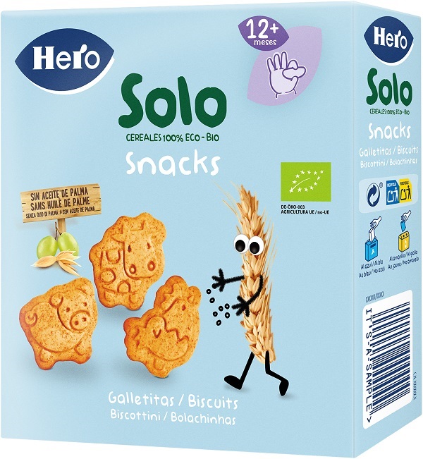 HERO SOLO BISCOTTI ANIMAL BIO 100 G - famajoy.it