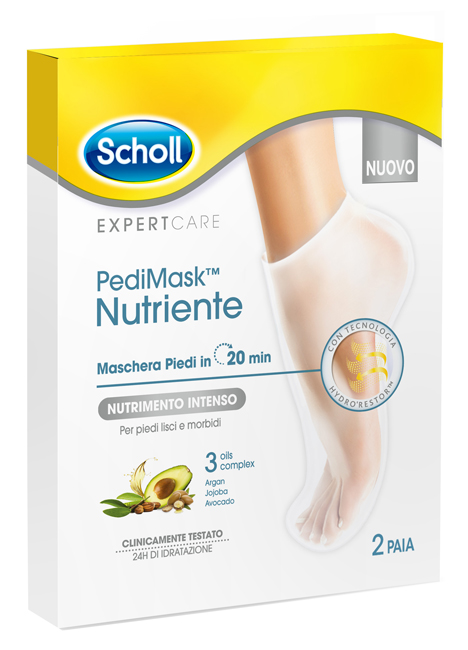SCHOLL EXPERTCARE PEDIMASK NUTRIENTE 3 OILS COMPLEX - famajoy.it