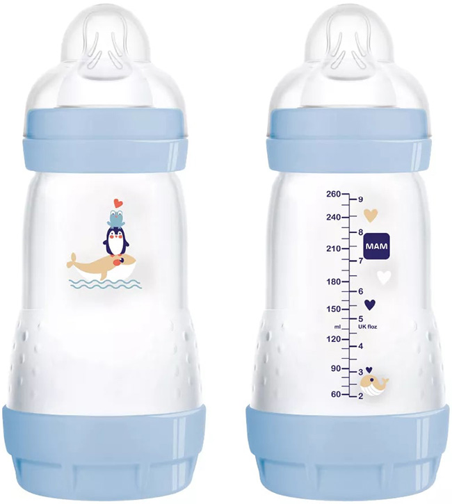 MAM BIBERON EASY START 260 ML 2+ TETTARELLA 2 MASCHIO - famajoy.it