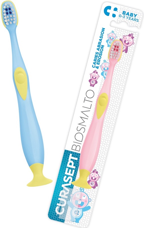 CURASEPT SPAZZOLINO BIOSMALTO BABY 0-3 ANNI - famajoy.it