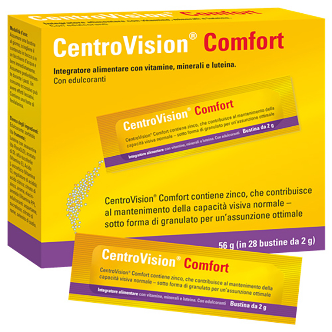 CENTROVISION COMFORT 28 BUSTINE GUSTO ARANCIA - famajoy.it