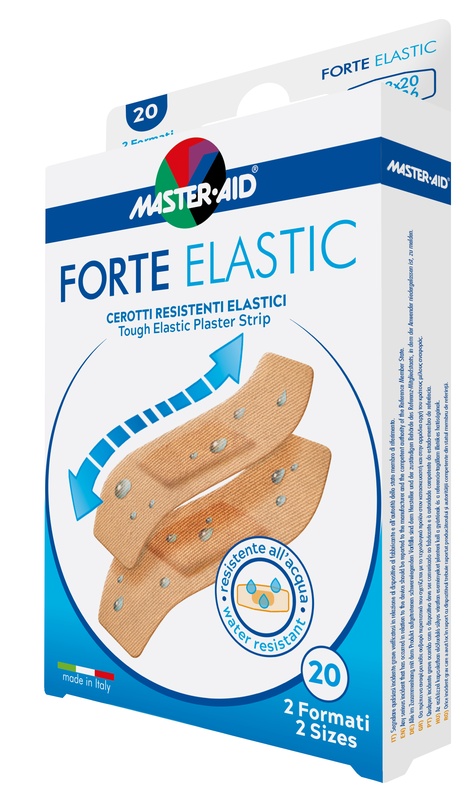 CEROTTO MASTER-AID ELASTIC 20 PEZZI 2 FORMATI - famajoy.it