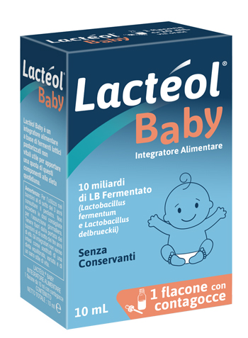 LACTEOL BABY FLACONE CON CONTAGOCCE 10 ML - famajoy.it