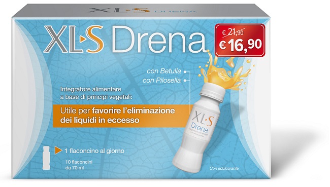 XLS DRENA TAGLIO PREZZO 10 FLACONCINI 70 ML - famajoy.it