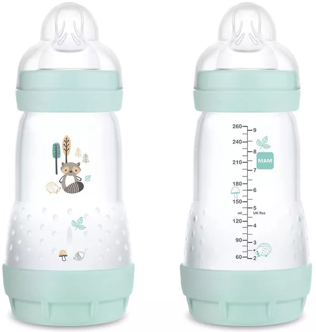 MAM BIBERON EASY START 260 ML 2+ TETTARELLA 2 MASCHIO 2 PEZZI - famajoy.it