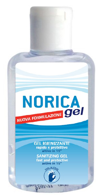 NORICA GEL IGIENIZZANTE MANI NUOVA FORMULAZIONE 80 ML - famajoy.it