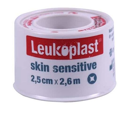 LEUKOPLAST SKIN SENSITIVE CEROTTO SU ROCCHETTO CON MASSA ADESIVA IN SILICONE M2,6 X 2,5CM 1 PEZZO - famajoy.it