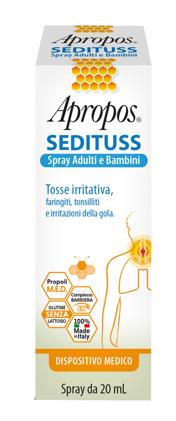 APROPOS SEDITUSS SPRAY ADULTI/BAMBINI 20 ML - famajoy.it