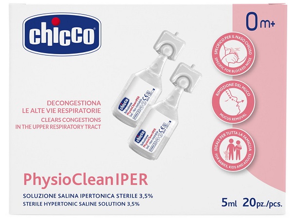 CHICCO SOLUZIONE HYPERTONIC 5 ML 20 PEZZI - famajoy.it
