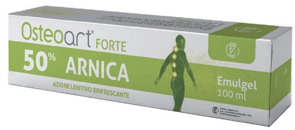 OSTEOART FORTE 50% ARNICA EMULGEL 100 ML AZIONE LENITIVA RINFRESCANTE - famajoy.it