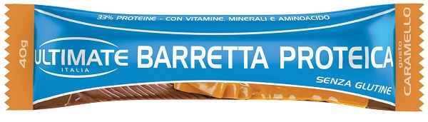 ULTIMATE ITALIA BARRETTA PROTEICA CARAMELLO 1 PEZZO - famajoy.it