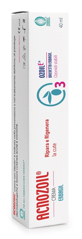 ACNOZOIL CREMA RIPARA E RIGENERA LA CUTE TRATTAMENTO ACNE 40 ML - famajoy.it