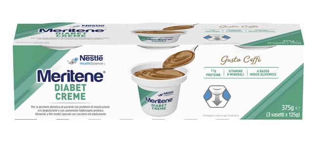 MERITENE DIABET CREME CAFFE' 3 X 125 G - famajoy.it
