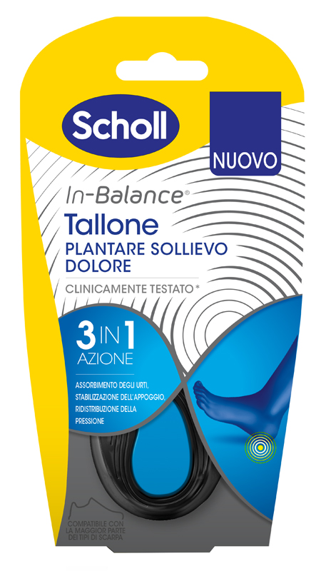 SCHOLL PLANTARE TALLONE L 2 PEZZI - famajoy.it