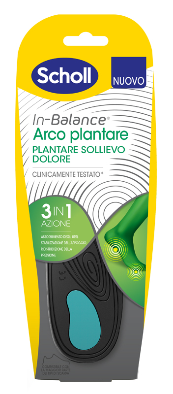 SCHOLL PLANTARE ARCO M 2 PEZZI - famajoy.it