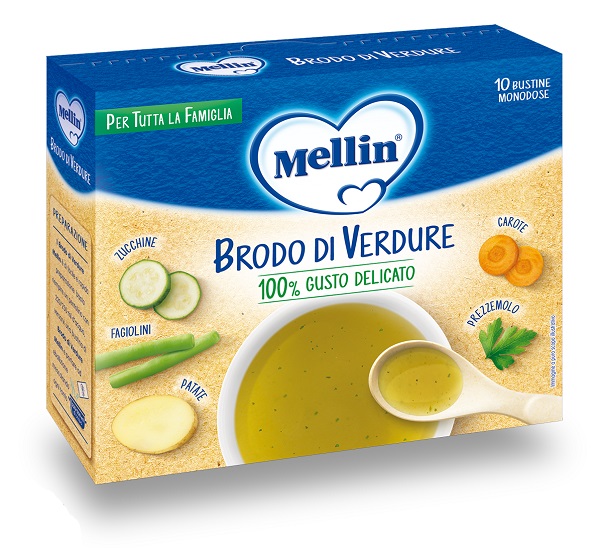 MELLIN BRODO DI VERDURE 10 X 8 G - famajoy.it