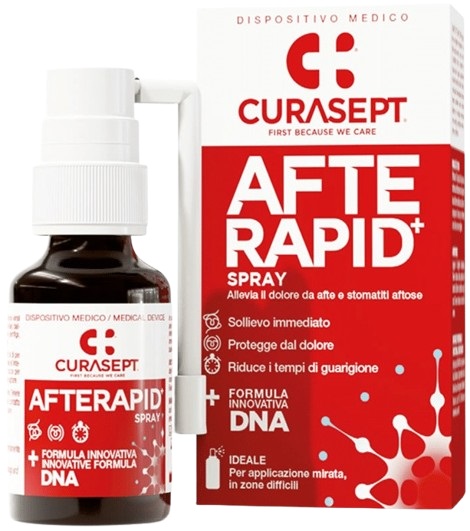 CURASEPT SPRAY AFTE RAPID DNA 15 ML - famajoy.it