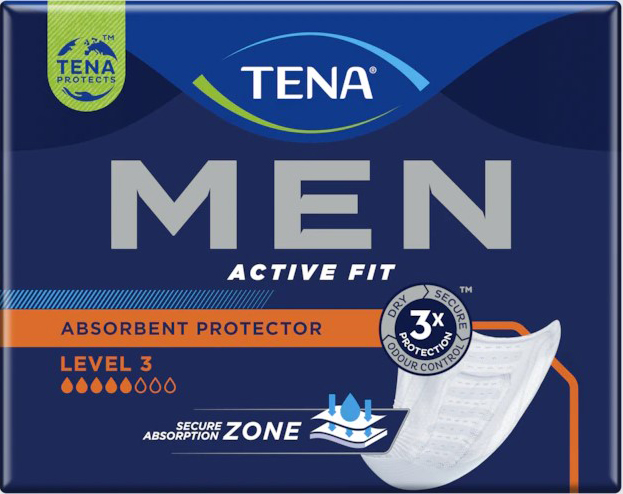 ASSORBENTE INCONTINENZA LEGGERA TENA MEN LIVELLO 3 DUOPACK 2 X 8 PEZZI - famajoy.it