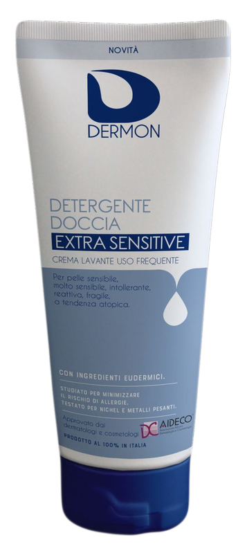 DERMON DETERGENTE DOCCIA EXTRASENSITIVE CREMA LAVANTE USO FREQUENTE 250 ML - famajoy.it