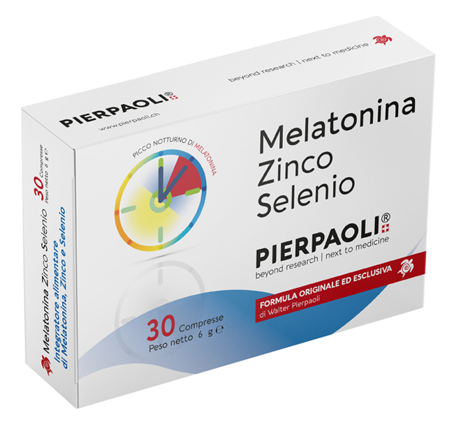 MELATONINA ZINCO SELENIO 30 COMPRESSE - famajoy.it