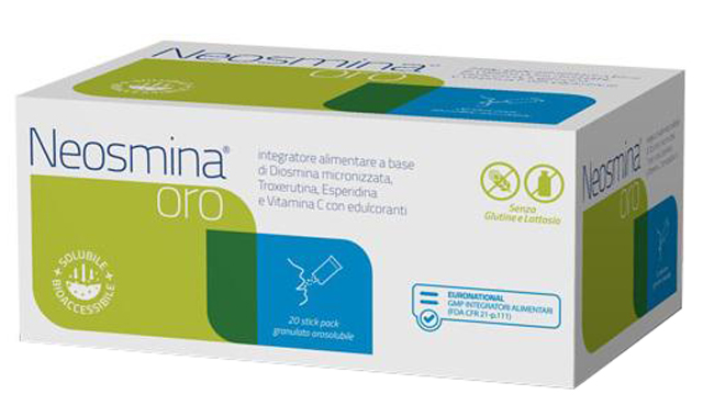 NEOSMINA ORO 20 STICK PACK - famajoy.it