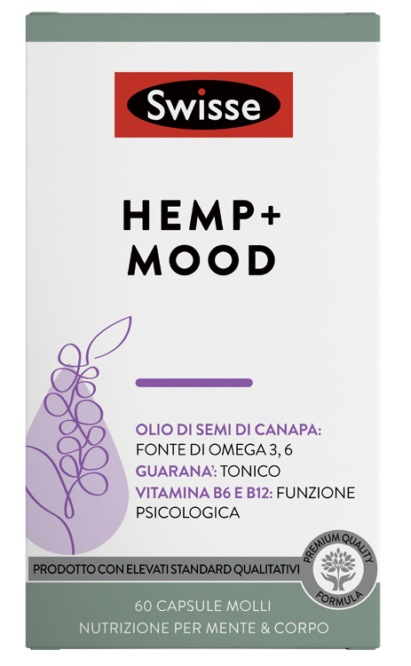 SWISSE HEMP+ MOOD 60 CAPSULE - famajoy.it