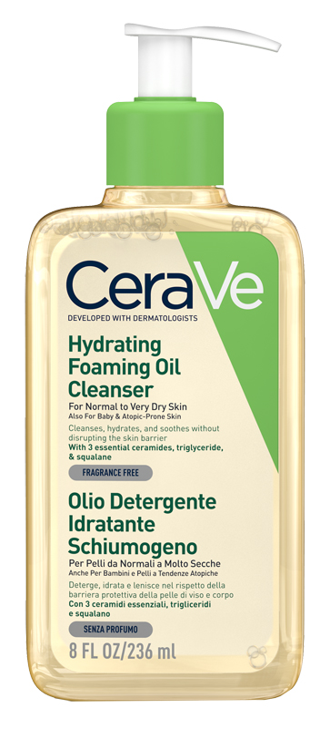 CERAVE HYDRATING OIL CLEANSER 236 ML - famajoy.it