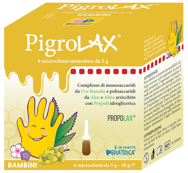 MICROCLISMA PIGROLAX BAMBINI 6 X 5 G - famajoy.it