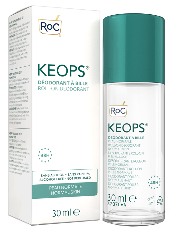 ROC KEOPS DEODORANTE ROLL-ON 48H 30 ML - famajoy.it