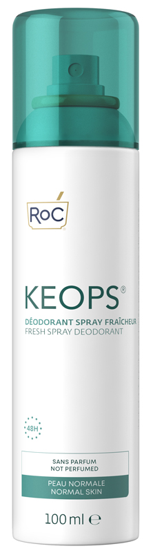 ROC KEOPS DEODORANTE SPRAY FRESCO 48H 100 ML - famajoy.it