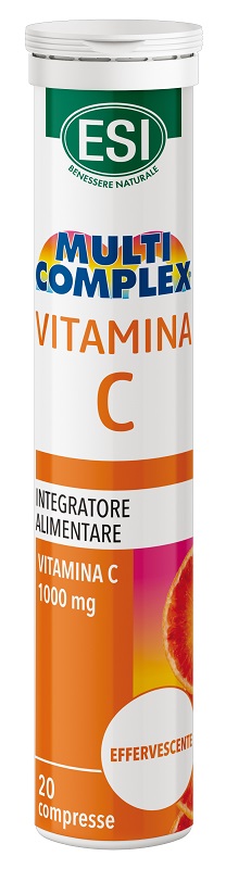 ESI MULTICOMPLEX VITAMINA C 20 COMPRESSE EFFERVESCENTI - famajoy.it