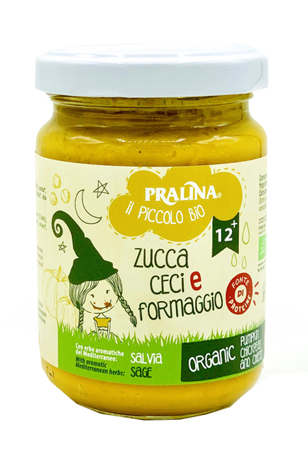 IL PICCOLO BIO ZUCCA CECI FORMAGGIO 130 G - famajoy.it