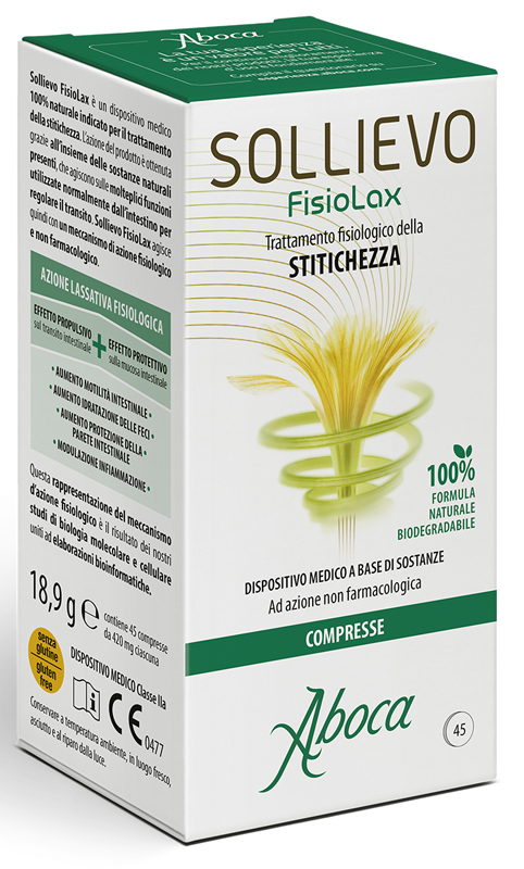 SOLLIEVO FISIOLAX 45 COMPRESSE - famajoy.it