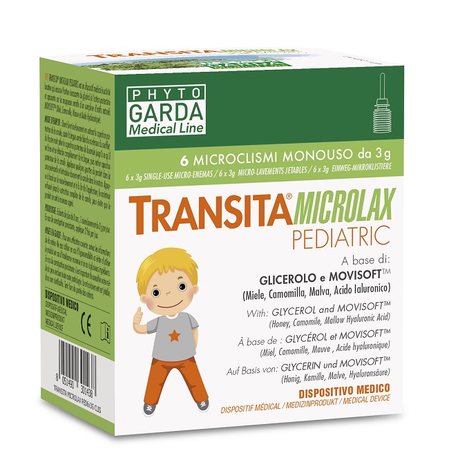 TRANSITA MICROLAX PEDIATRIC 6 MICROCLISMI DA 3 G - famajoy.it