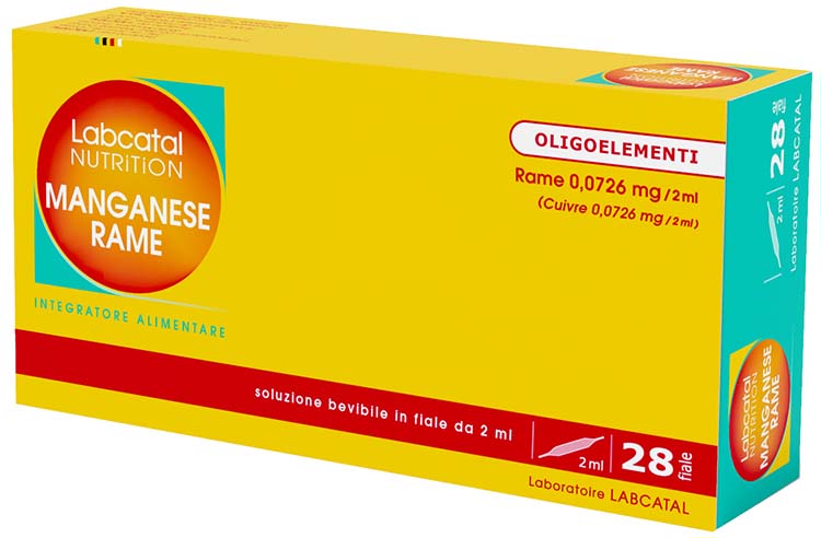 LABCATAL NUTRITION MANGANESE/RAME 28 FIALE 2 ML - famajoy.it