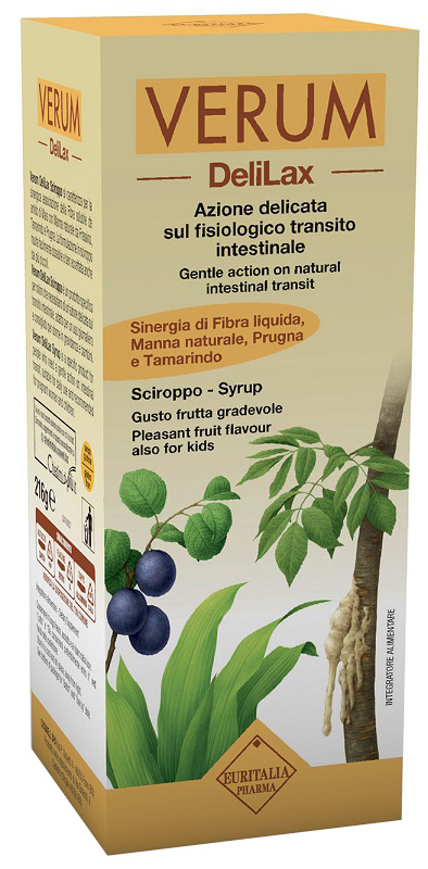 VERUM DELILAX SCIROPPO 216 G - famajoy.it