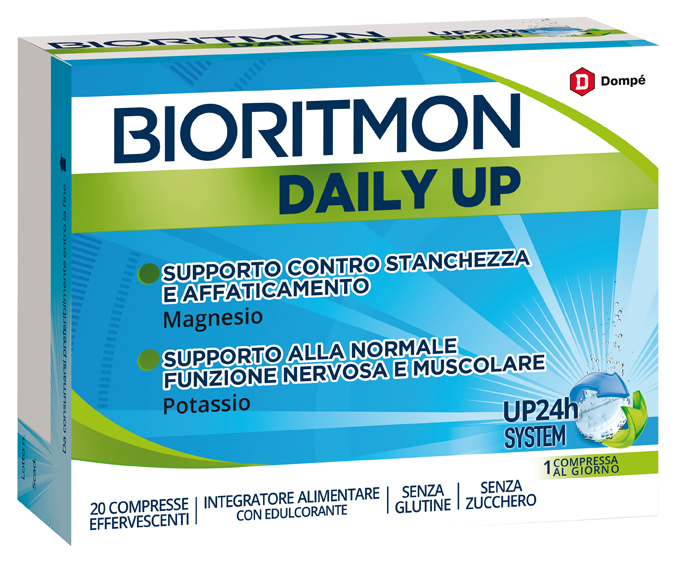 BIORITMON DAILY UP 20 COMPRESSE SENZA ZUCCHERO - famajoy.it