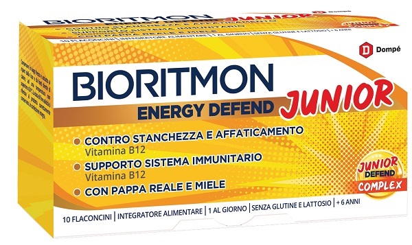 BIORITMON ENERGY DEFEND JUNIOR 10 FLACONCINI 10 ML - famajoy.it