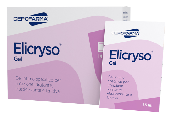 ELICRYSO GEL INTIMO IDRATANTE ELASTICIZZANTE E LENITIVO 14 BUSTINE DA 1,5 ML - famajoy.it